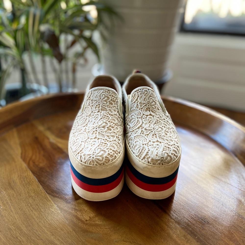 Gucci platform sneakers originally $950